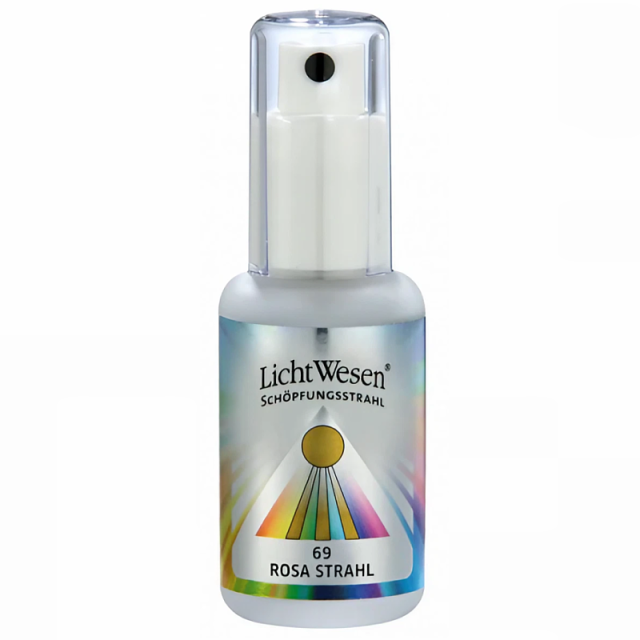 創造のピンクの光エッセンススプレー