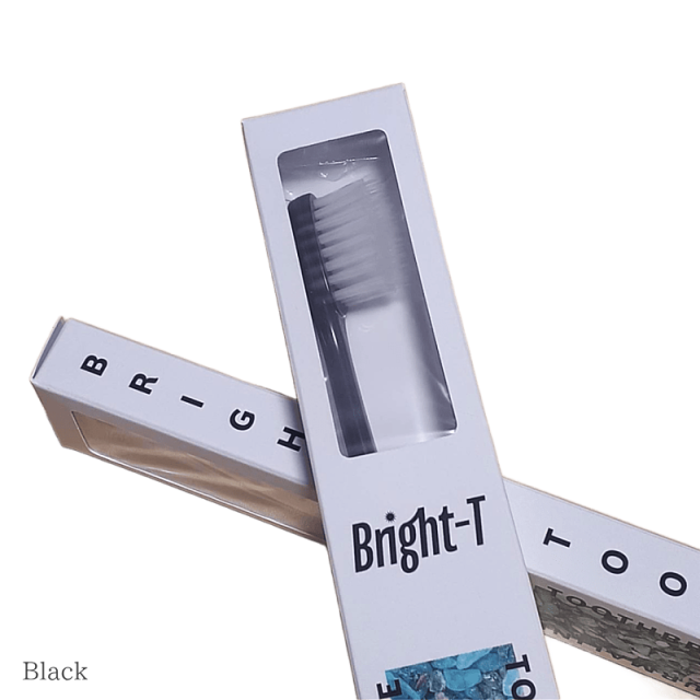 ブライトティー トゥースブラシ（歯ブラシ/ハブラシ）ブラック