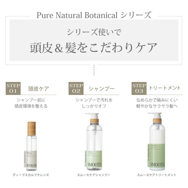 送料無料】ピュアナチュラルボタニカル｜ギフトセット (スムースケア
