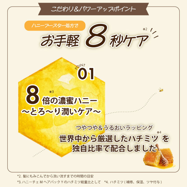 ハニーチェ｜ダメージリペア ヘアマスクY R bーexオンラインショップ