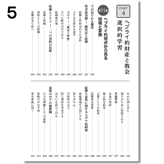 私たちの父アブラハム／目次５