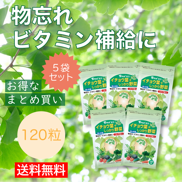 イチョウ葉＋しっかり野菜まとめ買い