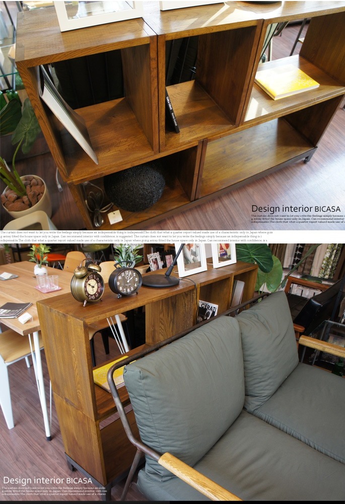 ヴィンテージ ボックスシェルフ アッシュ 70 デザイナーズ家具