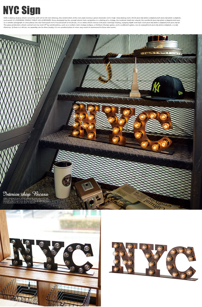 Sign Lamp CAFE(サインランプ カフェ) AW-0405V アートワークスタジオ