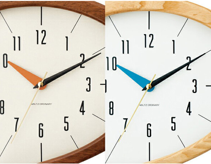 壁掛け時計キーノウォールクロック 時計 かけ時計 デザイナーズ家具