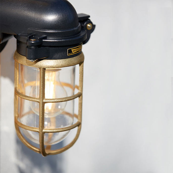 ウォールランプ Navy base-flat top wall lamp ネイビーベース