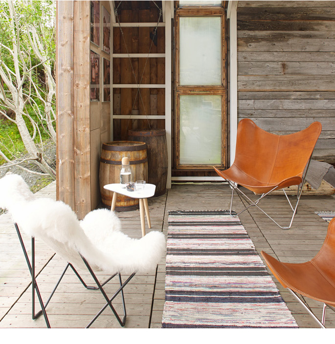 チェア ビーケーエフ バタフライチェア マリポサ キャンバス リビング