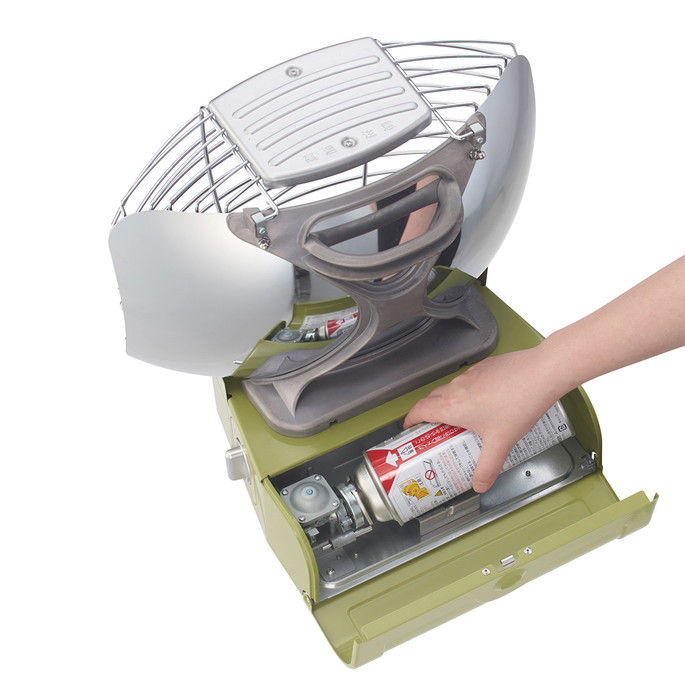 LOGOS x SENGOKU ALADDIN ポータブルガスストーブ ストーブ LOGOS x Sengoku Aladdin Portable Gas Stove Silver Queen