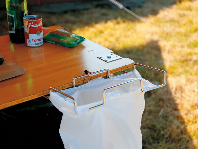 美品】スノーピーク ガビングスタンド（ゴミ箱）