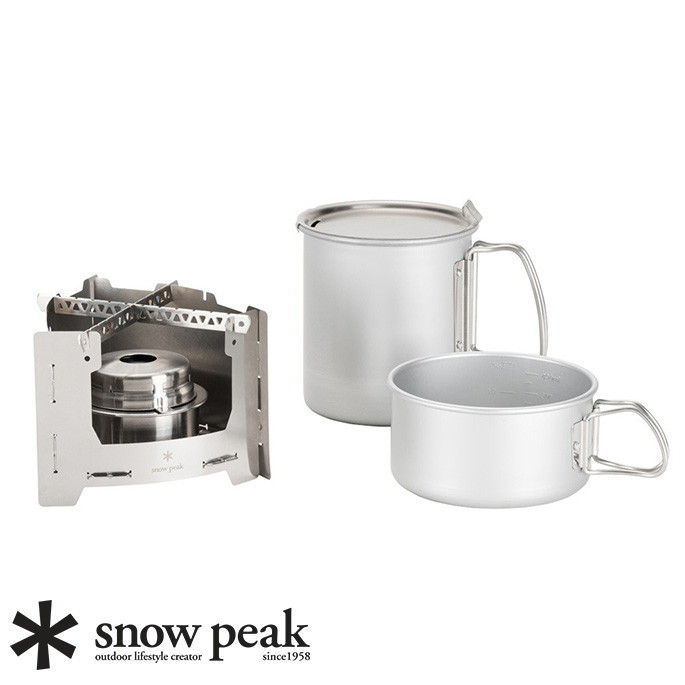 スノーピーク　コーエン　クッカー　セット　カップ欠品 火焔ストーブ Flame Stove Cohen Cooker Set 火焔ストーブ