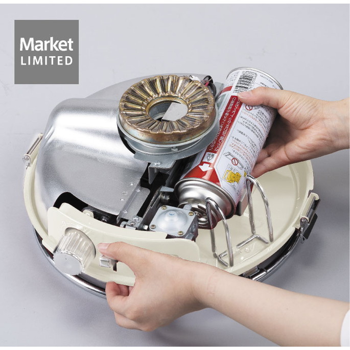 ストーブ Aladdin Portable gas stove WHITE アラジン