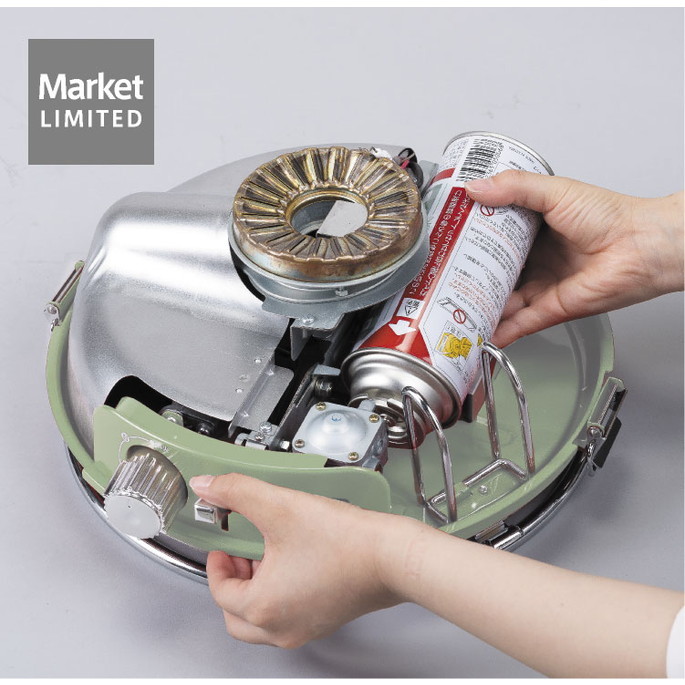 ストーブ Aladdin Portable gas stove GREEN アラジン