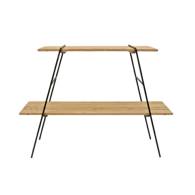シェルフ MOCHA SHELF PLUS-Ash/Black モカシェルフプラス