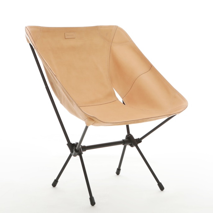 新品・未使用❗️kawaisカワイス レザーチェアシート　ネイビー　Helinox kawais】 leather chair seat<garbon>_navy | kawais
