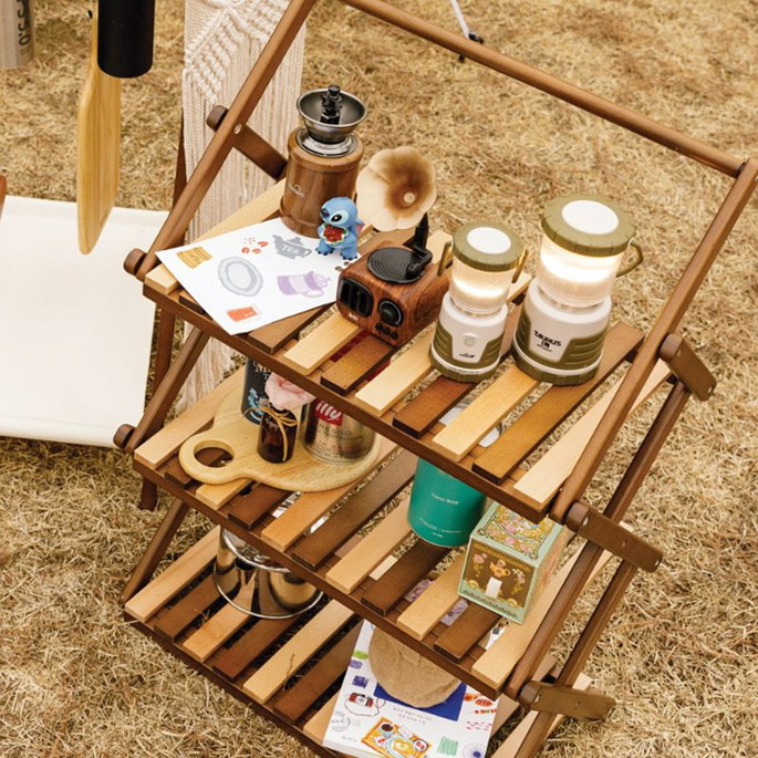 KOVEA 木製シェルフ　ラック　棚 木製シェルフ BELLO WOOD SHELF ベロウッドシェルフ ウッド