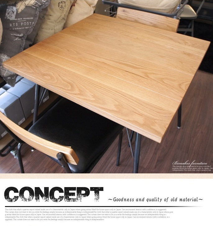 シンバス　ダイニングテーブル　80 BIMAKES SHINBASU DINING TABLE 80 BIMAKES 全2色 送料無料 デザイナーズ