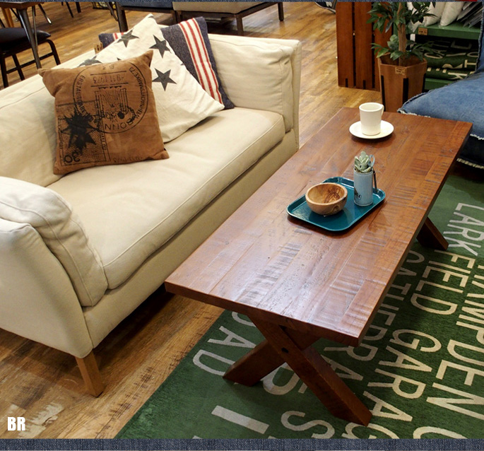 BICASA バレルコーヒーテーブル ローテーブル