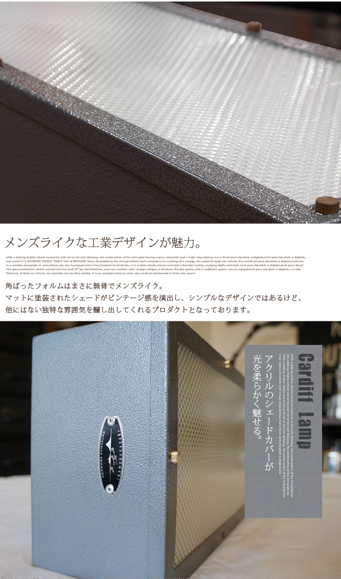 カーディフランプ CM-004 HERMOSA シーリングランプ 全2色 送料無料