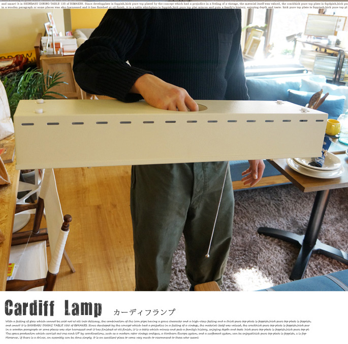 カーディフランプ CM-004 HERMOSA シーリングランプ 全2色 送料無料