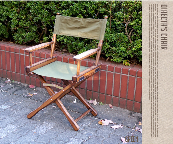 ディレクターチェア(DIRECTRS CHAIR) 折りたたみいす