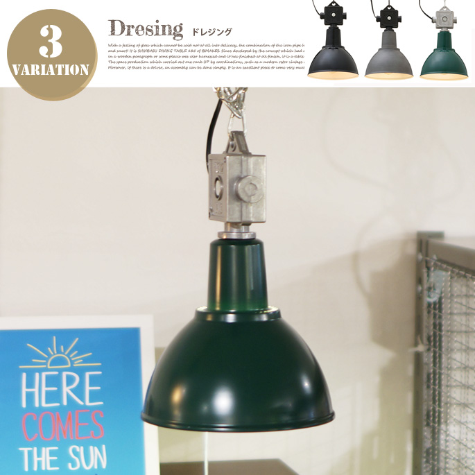 ペンダントライト ドレジング Dresing LT-2376BK  インターフォルム INTERFORM