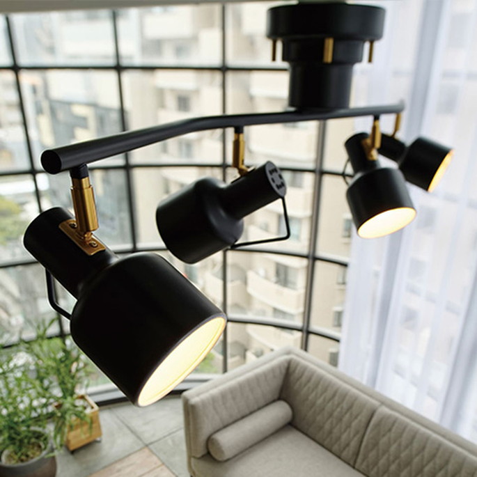 シーリングライト インターフォルム Interform ノッツェ シーリングライト Nozze Ceiling Light LT-4147 ライト 照明器具 天井照明 スポットライト 