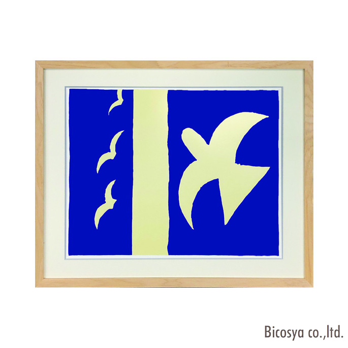 絵画 ジェーアイジー JIG ジョルジュ・ブラック Georges Braque「Oiseaux、1955」 IGB-62523 美術 アート