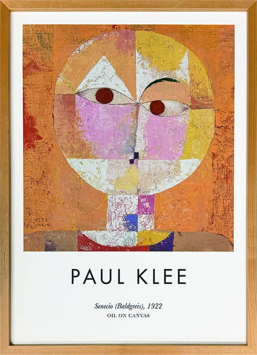 Paul Klee Senecio アートフレーム IPK-63538 ラフィナート