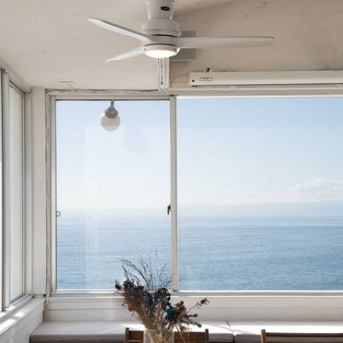 ファン ハモサ HERMOSA バルウッドシーリングファン BAR WOOD CEILING FAN CF-006DC 扇風 インテリア家電