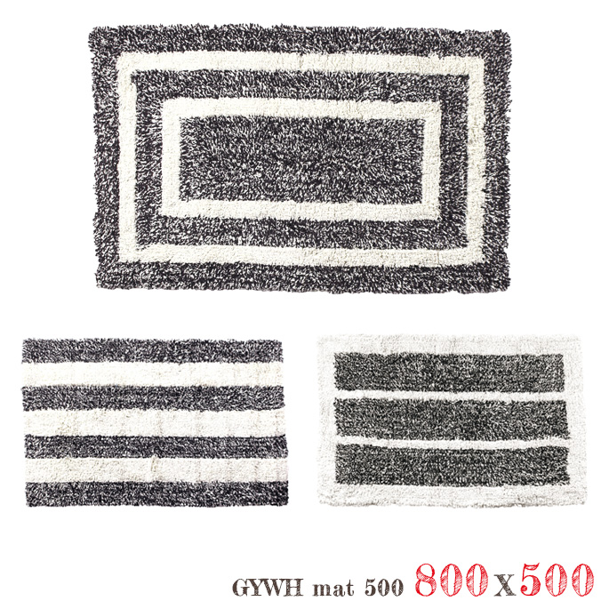 ラグ GYWH マット 500 ファブリック　ラグ