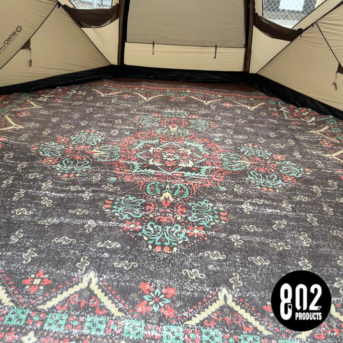 インナーラグ 802プロダクツ 802PRODUCTS ヤクドーム350　インナーラグ オールドパキスタン YAKDOME350 inner rug OLD PAKISTAN  ラグ キャンプ用品