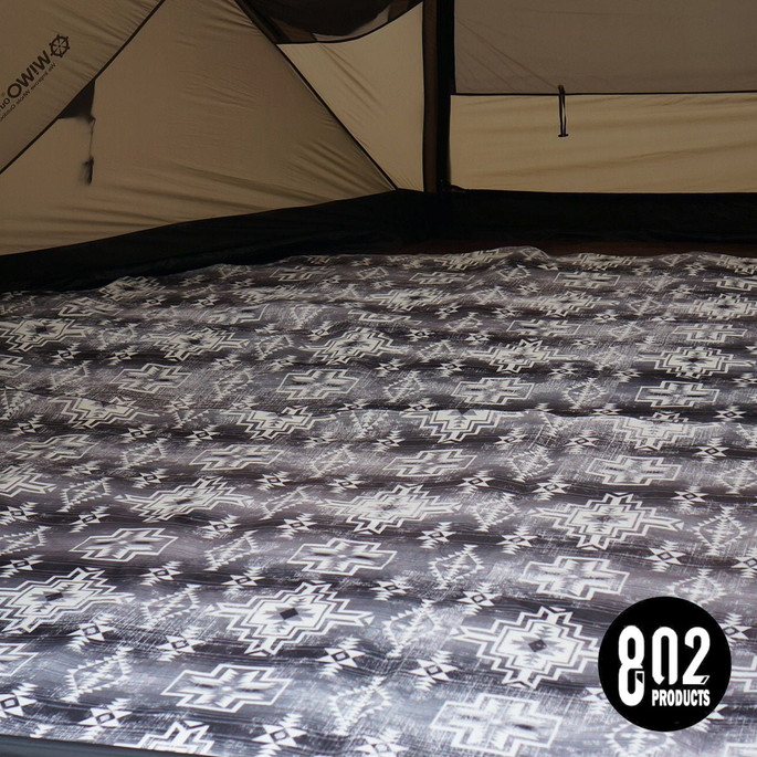 インナーラグ 802プロダクツ 802PRODUCTS ヤクドーム350　インナーラグ オルテガ YAKDOME350 inner rug  ORTEGA  ラグ キャンプ用品