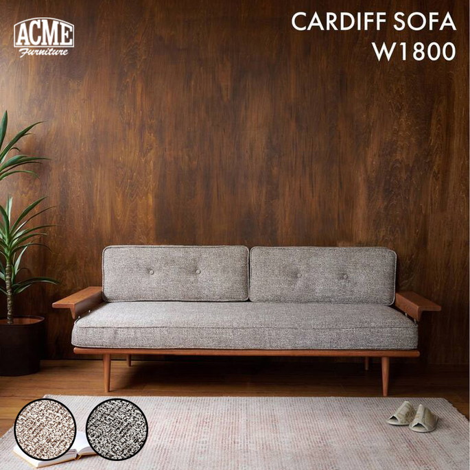 カーディフソファ ACME Furniture CARDIFF SOFA W1800 2nd ソファ 2人掛けソファ 家具  アクメロースタイル シンプル