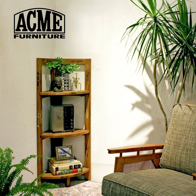コーナーキャビネット アクメファニチャー ACME Furniture トロイコーナーシェルフ TROY CORNER SHELF S 22707970000170 棚 収納棚 収納家具 インテリア家具
