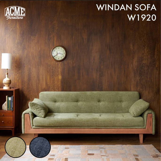 ウィンダンソファ ACME Furniture WINDAN SOFA W1920 2nd ソファ 3人掛けソファ 家具  アクメミッドセンチュリースタイル アンティーク