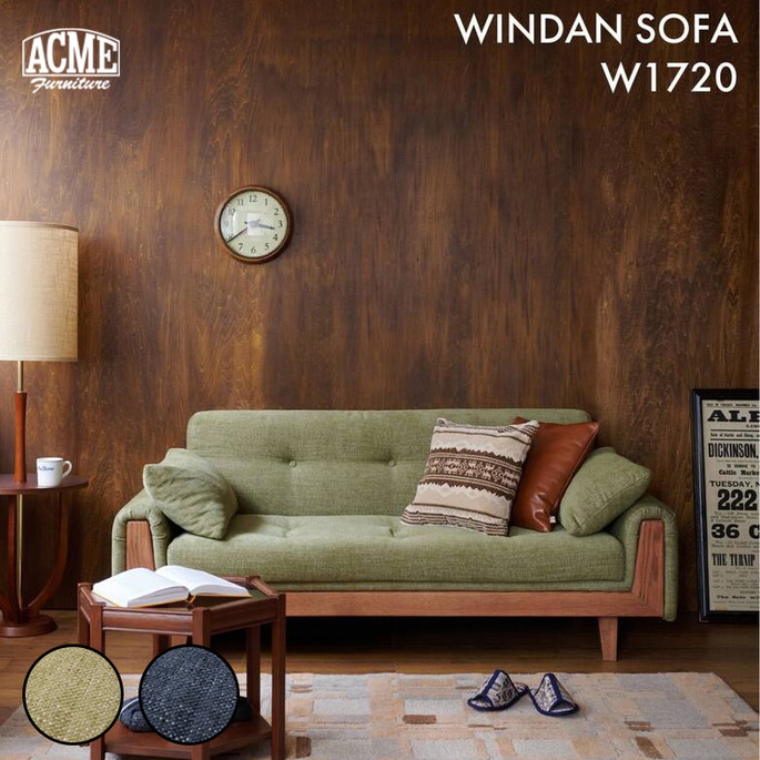 ウィンダンソファ ACME Furniture WINDAN SOFA W1720 2nd ソファ 2人掛けソファ 家具  アクメミッドセンチュリースタイル アンティーク