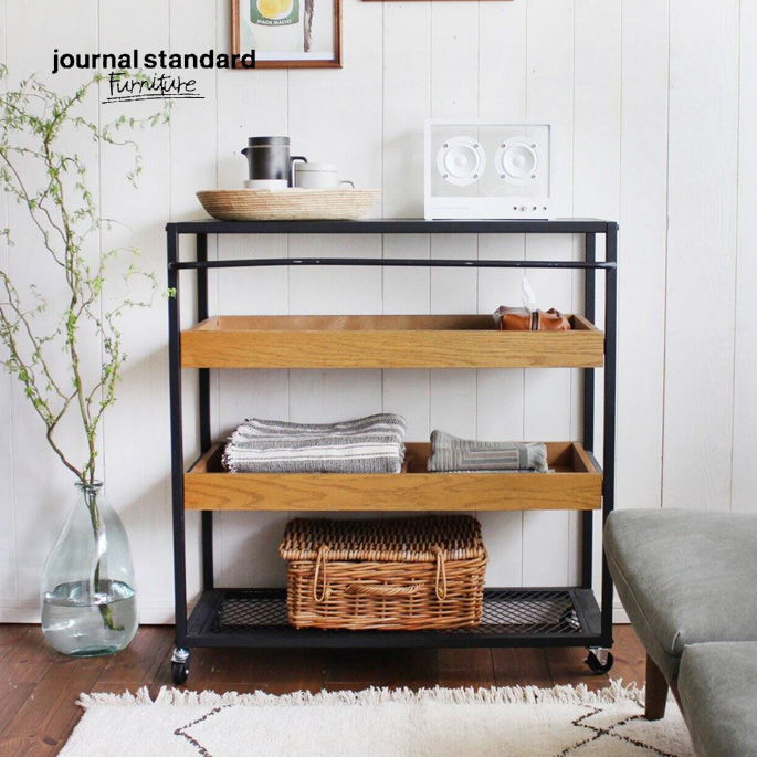 シェルフ ジャーナルスタンダードファニチャー JOURNAL STANDARD FURNITURE サンクワゴンラック SENS WAGON RACK 18708960000970 キャビネット 棚 インテリア