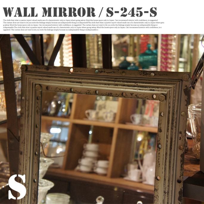 Wall mirror　RECTANGLE S S245-23S　鏡・ミラー ダルトン