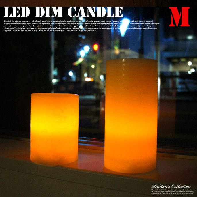 L.E.D Dim candlie L M95169M キャンドルライト ダルトン DULTON'S