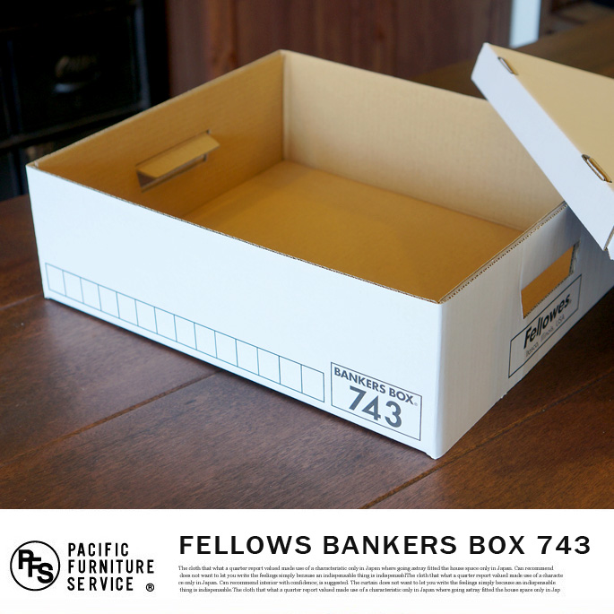 FELLOWS BANKERS BOX  743 BOX