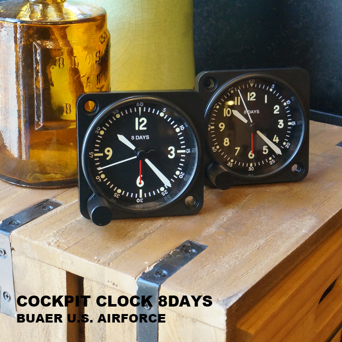 COCKPIT CLOCK8DAYS
