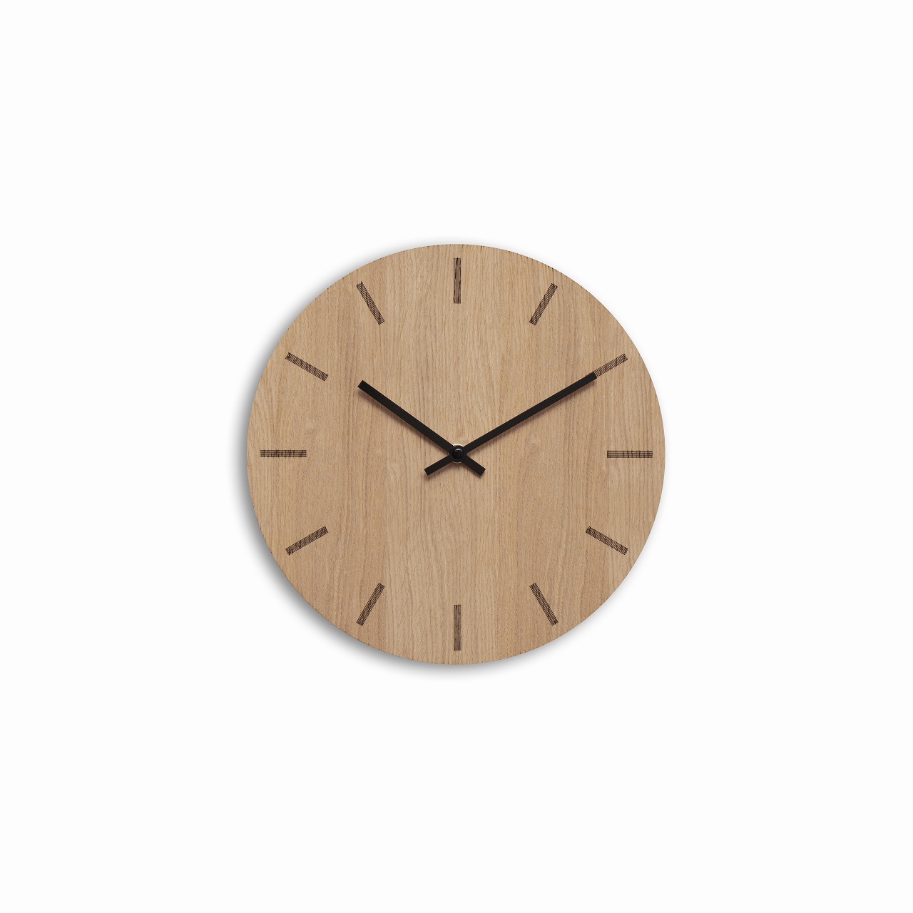 Hemverk Wall Clock Light Oak φ280mm 掛け時計