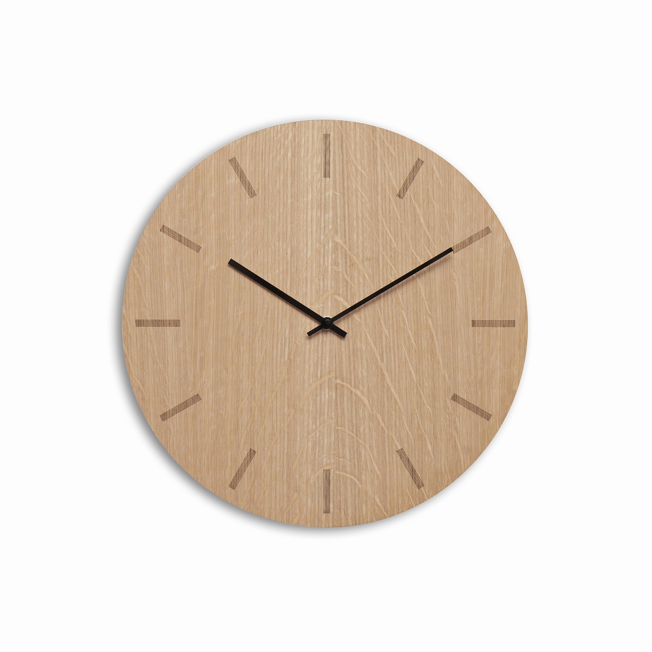 Hemverk Wall Clock Light Oak φ380mm 掛け時計