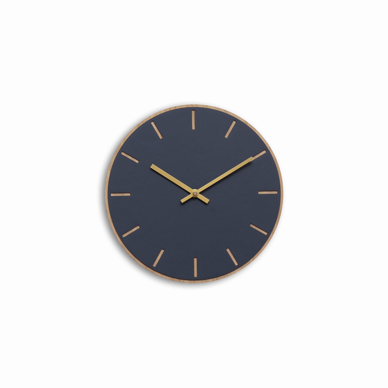 Hemverk Wall Clock Linoleum Smoky Blue φ280mm 掛け時計