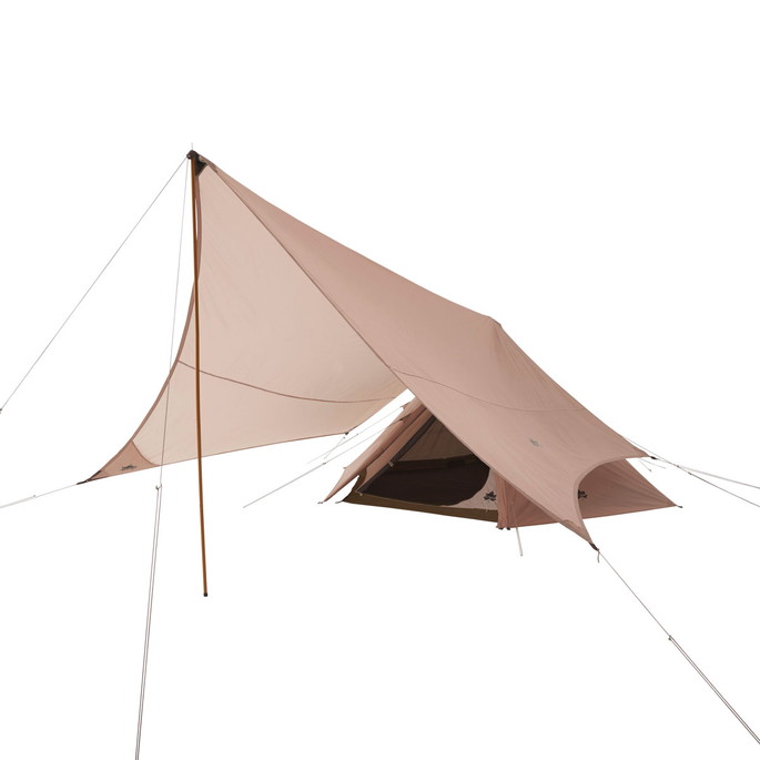 タープ テントTradcanvas Tepee＆タープ350-BJ ティピ ヘキサ型タープ セット