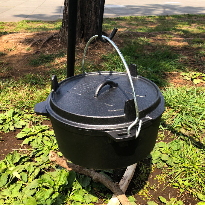 ダッチオーブン CHUMS Dutch Oven 10 inch チャムスダッチオーブン 鍋