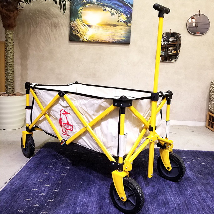 アウトドアワゴン チャムス CHUMS チャムスフォールディングワゴン CHUMS Folding Wagon CH62-1755 キャリーワゴン キャリーカート キャリーワゴン ワゴン