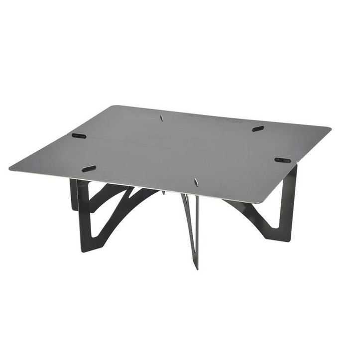 焚き火 ベルモント belmont 黒皮 焚火テーブル BM-155 アウトドア用品 キャンプ用品 たき火 