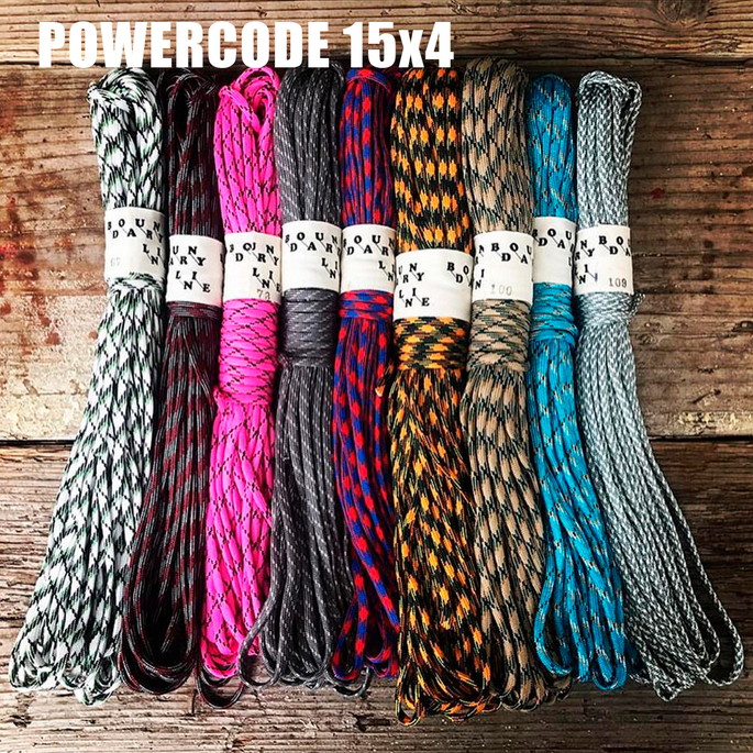 コード エフィム efim パワーコード 15×4ミリ power cord 15m×4mm PO-15 ひも パラコード アクセサリー 