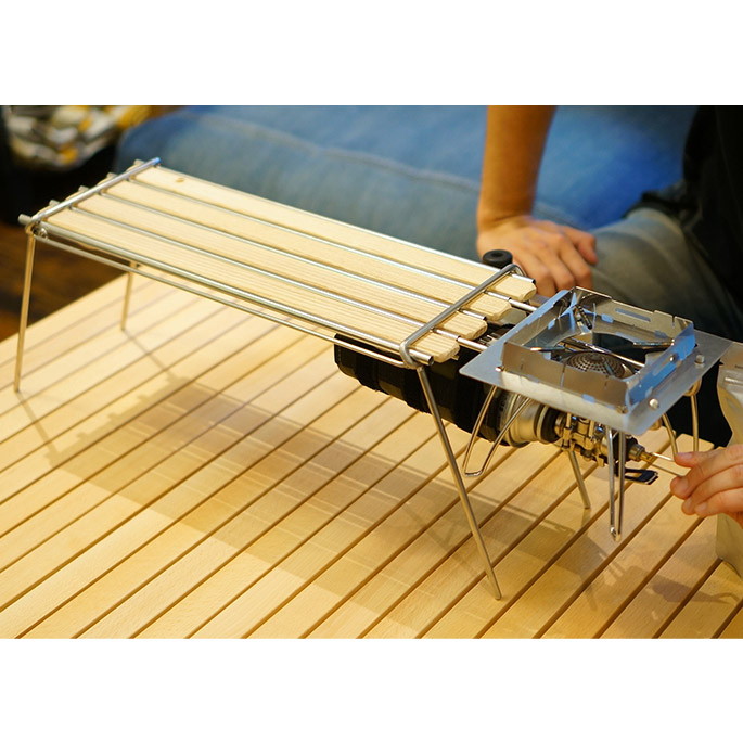 五徳 38GT310 OD 38エクスプローラー 38explorer 41227711 CB反射板 ガス管カバー SOTO レギュレーターストーブ ST-310専用 DekiTech アウトドア キャンプ バーベキュー ガレージブランド